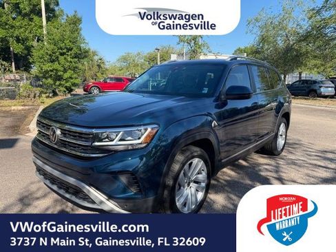 Certified 2021 Volkswagen Atlas SEL AWD/4WD image 3