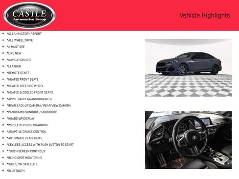 Used 2022 BMW M235i xDrive Gran Coupe w/ Shadowloine Package AWD/4WD image 3