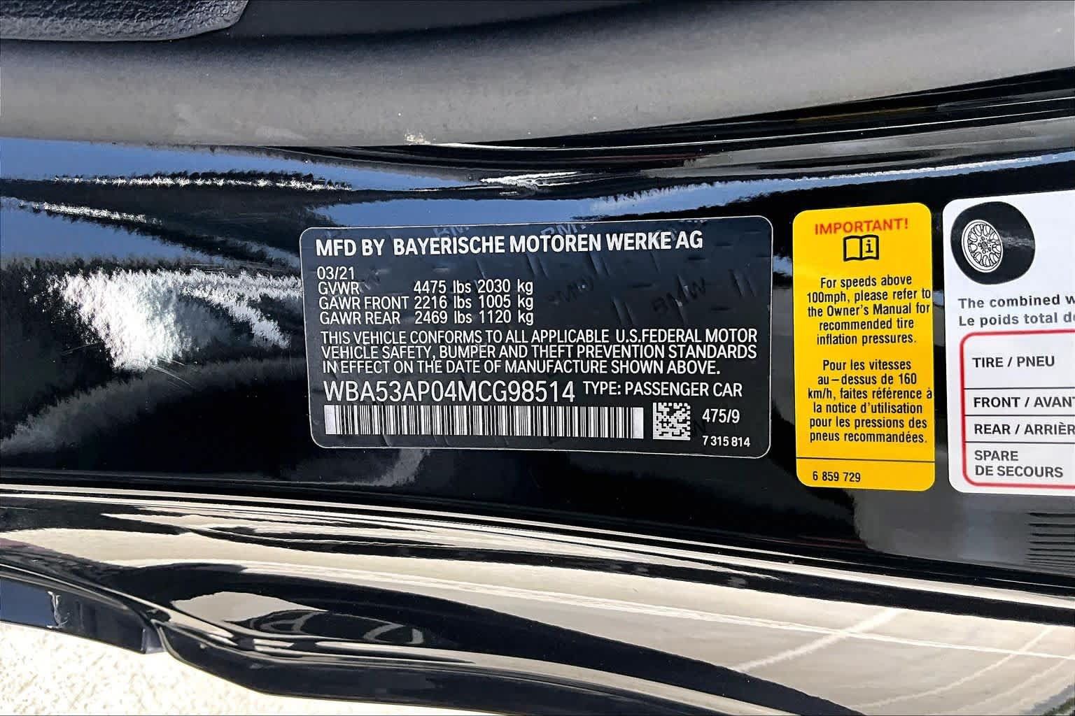 Used 2021 BMW 430i Coupe w/ M Sport Package RWD image 31