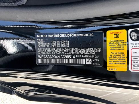 Used 2021 BMW 430i Coupe w/ M Sport Package RWD image 31