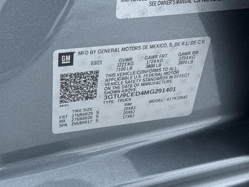 Used 2021 GMC Sierra 1500 Elevation image 30