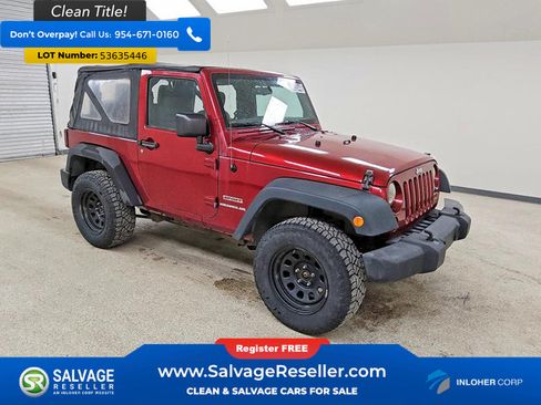 Used 2012 Jeep Wrangler Sport w/ Connectivity Group AWD/4WD image 5