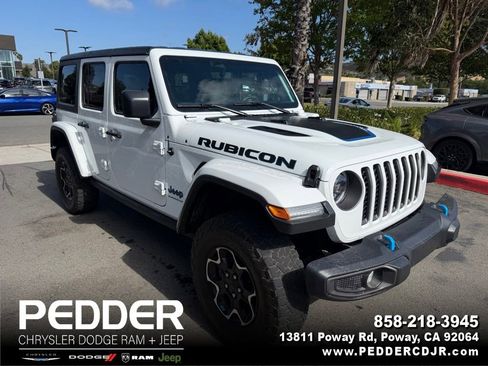 Used 2023 Jeep Wrangler Unlimited Rubicon 4xe AWD/4WD image 1