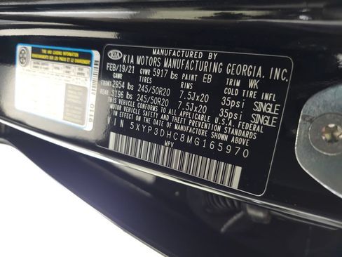 Used 2021 Kia Telluride EX w/ EX Premium Package AWD/4WD image 35