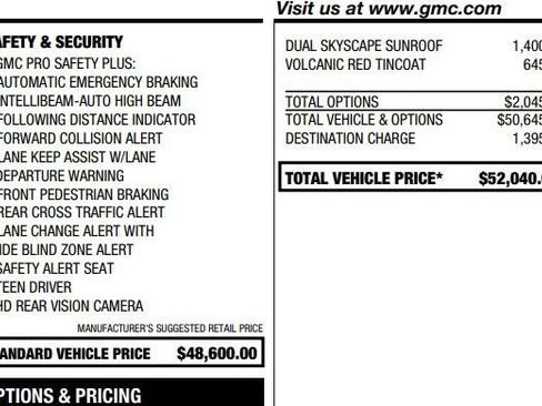 Certified 2023 GMC Acadia Denali FWD image 2