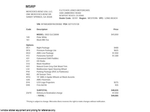 Used 2022 Mercedes-Benz GLC 300 image 25