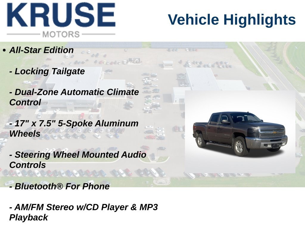 Used 2012 Chevrolet Silverado 1500 LT w/ All-Star Edition AWD/4WD image 18