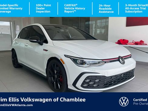 Used 2024 Volkswagen GTI SE w/ SE Leather Seats Package FWD image 1