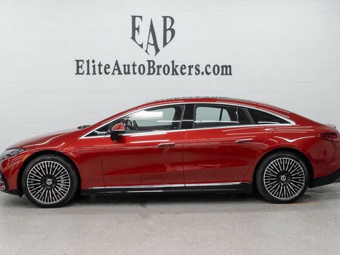 Used 2023 Mercedes-Benz EQS 450+ 4MATIC Sedan w/ AMG Line Exterior Package image 2