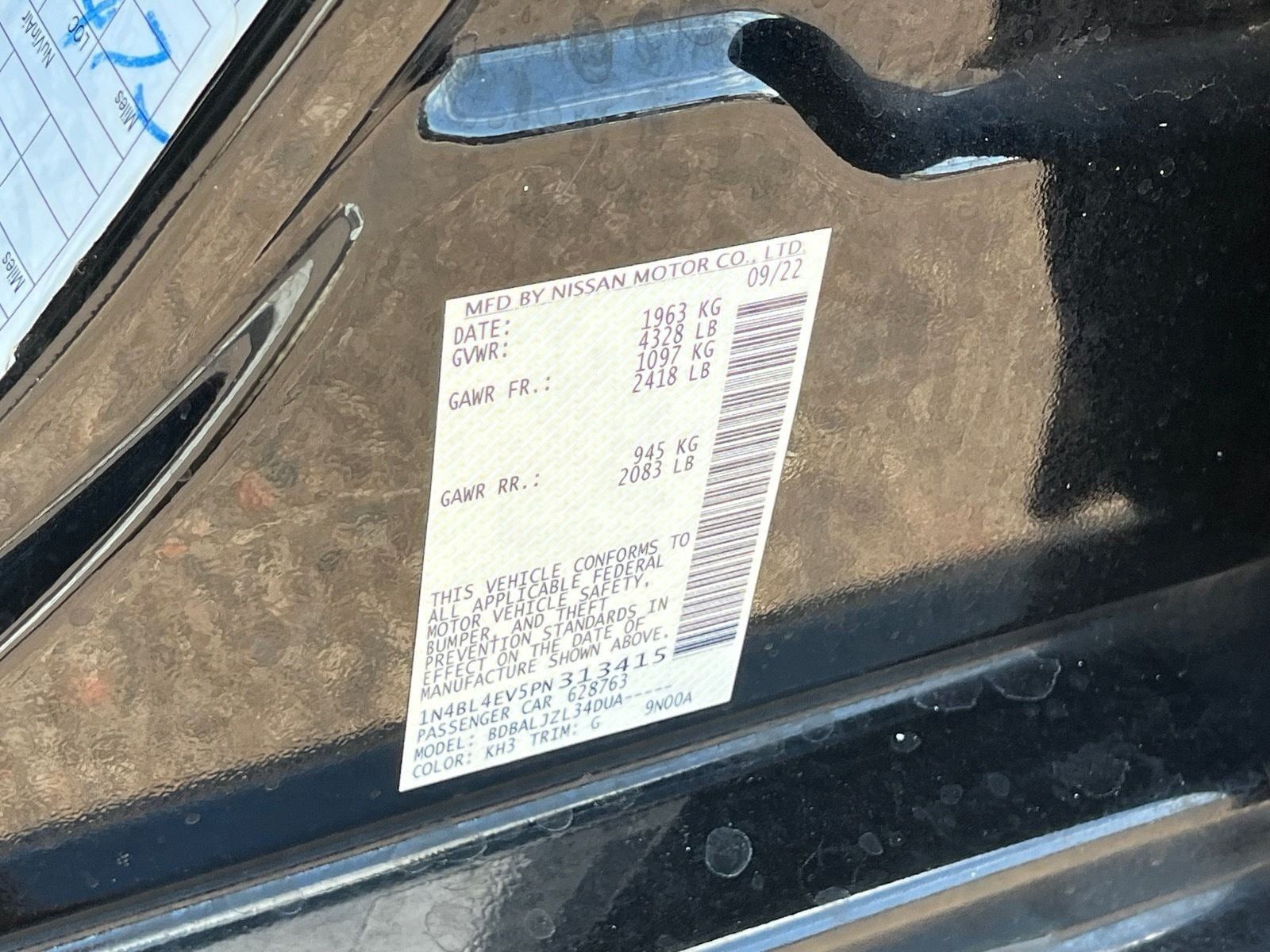 Used 2023 Nissan Altima 2.5 SL FWD image 30