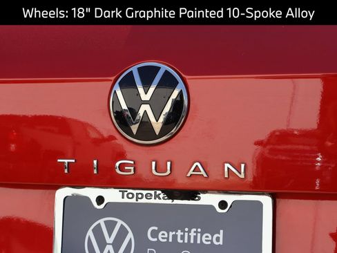 Certified 2023 Volkswagen Tiguan SE w/ Panoramic Sunroof Package AWD/4WD image 19