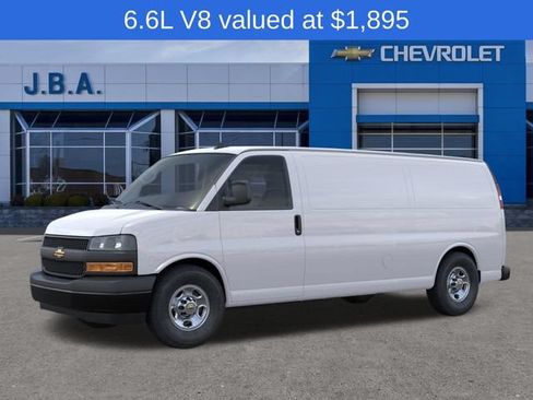 New 2025 Chevrolet Express 3500 Extended w/ Driver Convenience Package RWD image 2