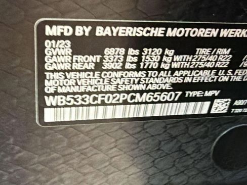 Used 2023 BMW iX M60 w/ Executive Package image 12