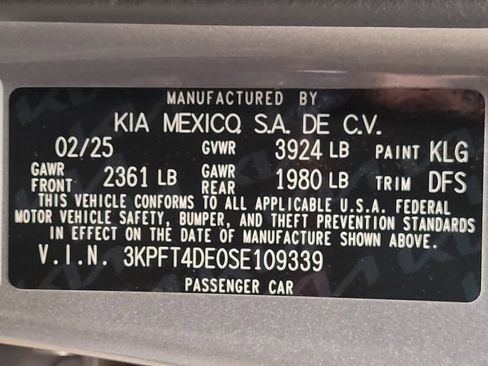 Used 2025 Kia K4 FWD image 33