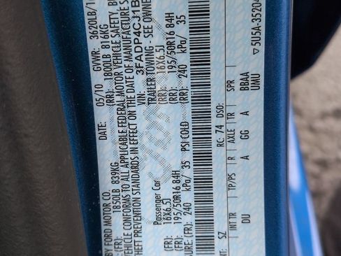 Used 2011 Ford Fiesta SEL w/ 301A Rapid Spec Order Code FWD image 13