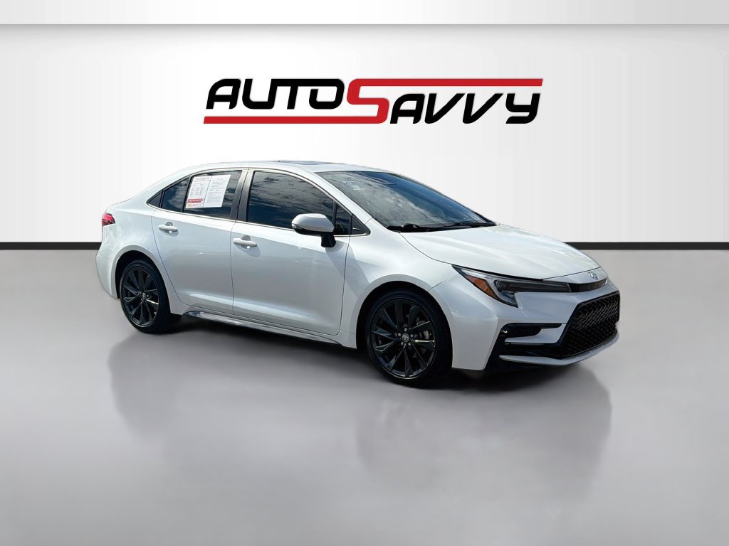 Used 2023 Toyota Corolla XSE w/ Carpet Mat Package (TMS) FWD image 1