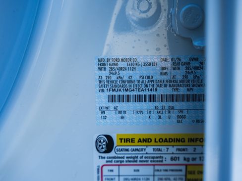 New 2026 Ford Expedition Max Platinum w/ Stealth Performance Package image 55