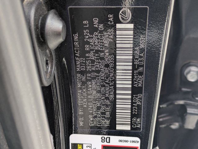 Used 2022 Lexus ES 300h w/ Premium Package FWD image 25