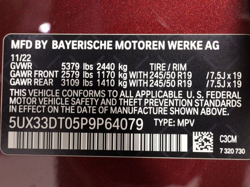 Used 2023 BMW X4 xDrive30i w/ Premium Package image 62