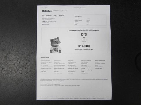 Used 2011 Hyundai Azera Limited image 31