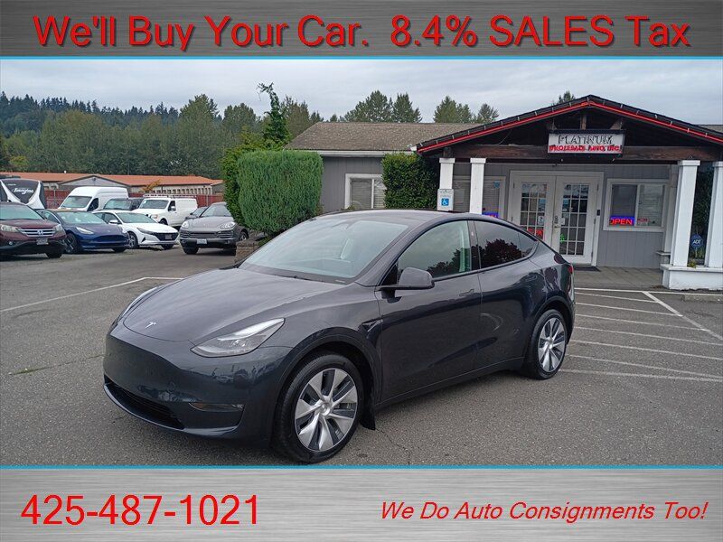 Used 2024 Tesla Model Y Long Range AWD/4WD image 1