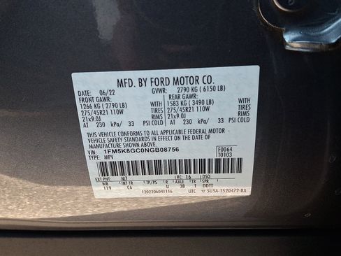 Used 2022 Ford Explorer ST w/ Equipment Group 401A AWD/4WD image 29