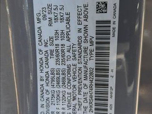 Used 2024 Honda CR-V EX-L image 30