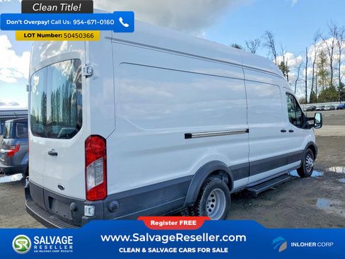 Used 2020 Ford Transit 350 148 High Roof Extended DRW RWD image 4