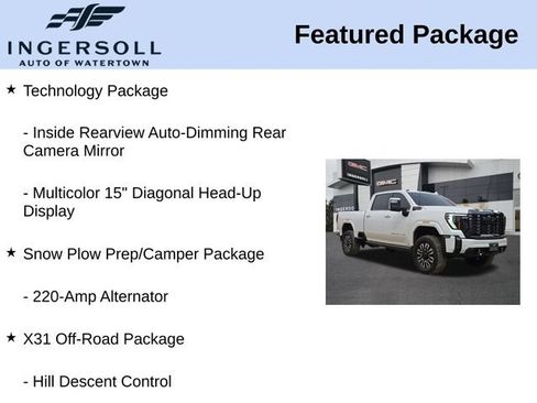 Used 2024 GMC Sierra 2500 Denali Ultimate w/ Snow Plow Prep/Camper Package image 15