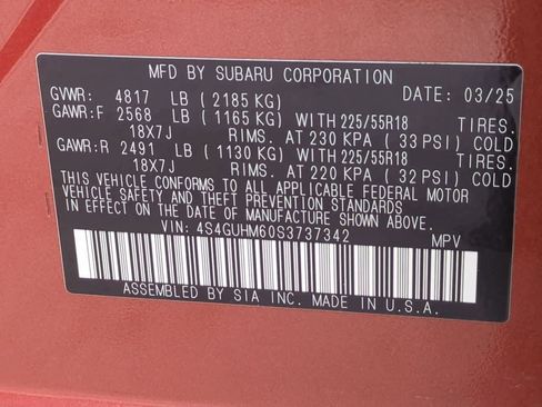 Certified 2025 Subaru Crosstrek 2.5i Limited image 36