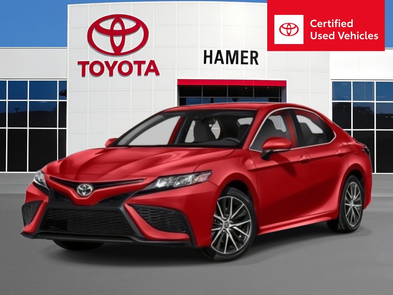 Used 2024 Toyota Camry SE w/ Blackout Package (TMS) FWD image 1