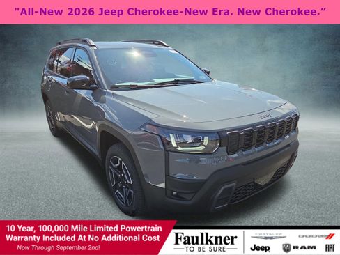 New 2026 Jeep Cherokee Laredo AWD/4WD image 1