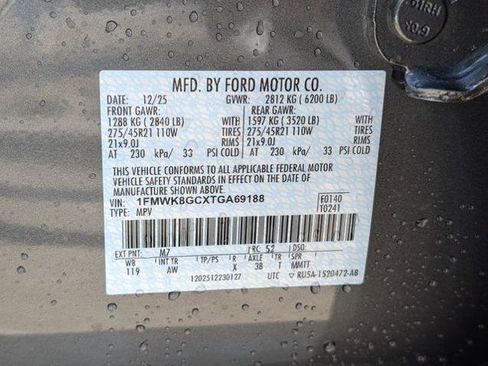 New 2026 Ford Explorer ST AWD/4WD image 29