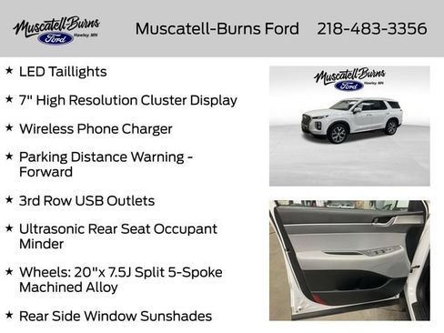 Used 2020 Hyundai Palisade SEL w/ Convenience Package AWD/4WD image 14