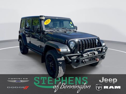 Used 2020 Jeep Wrangler Unlimited Sport AWD/4WD image 1