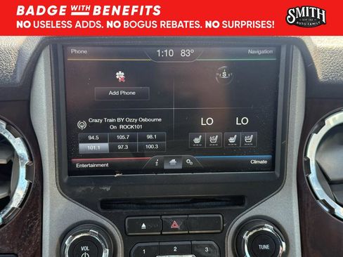 Used 2015 Ford F250 Lariat w/ Lariat Ultimate Package image 17