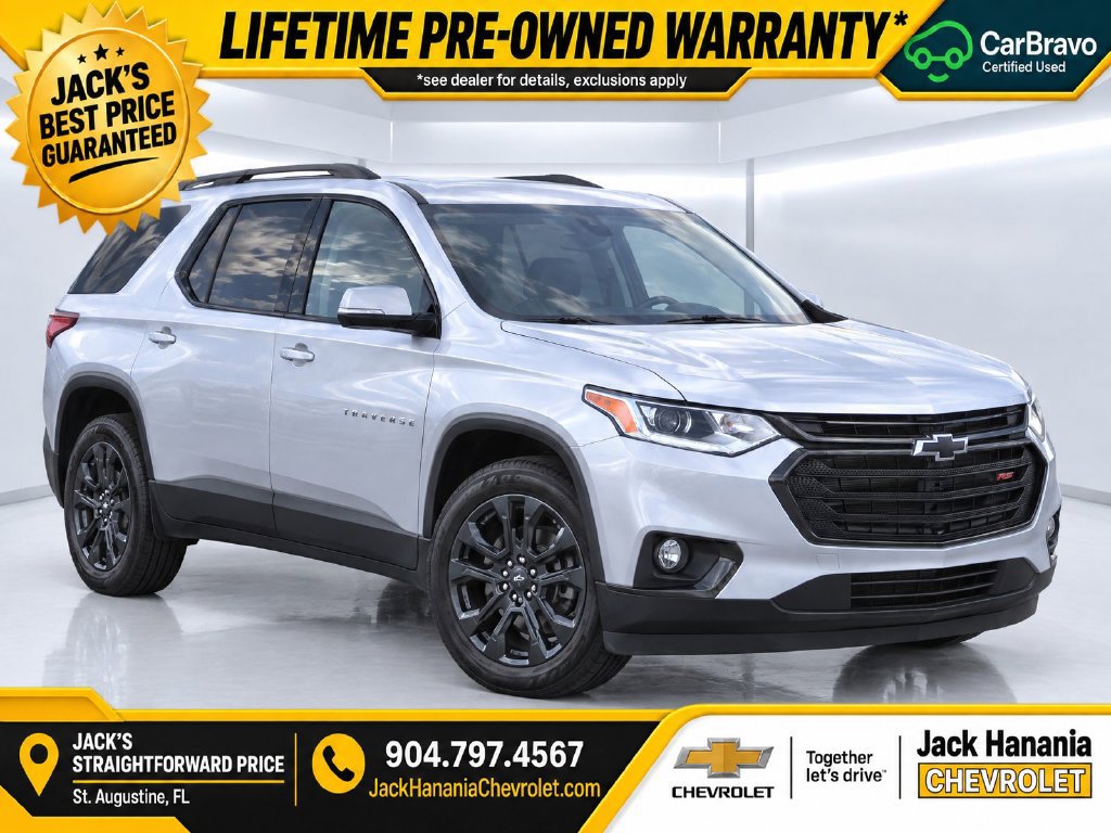 Used 2021 Chevrolet Traverse RS FWD image 1
