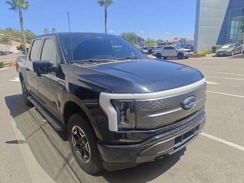 Used 2023 Ford F150 Lightning XLT w/ Tow Technology Package AWD/4WD image 2