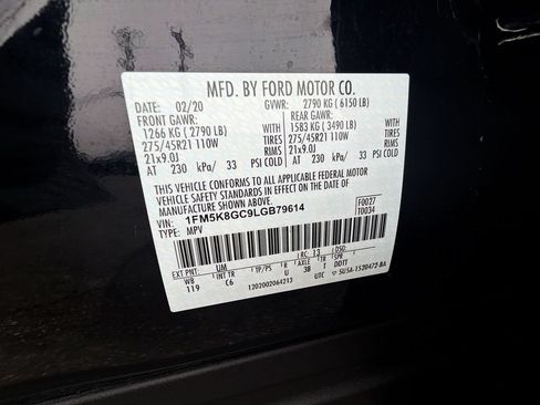 Used 2020 Ford Explorer ST w/ ST Street Pack AWD/4WD image 29