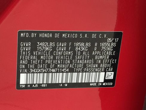 Certified 2017 Honda Fit EX image 31
