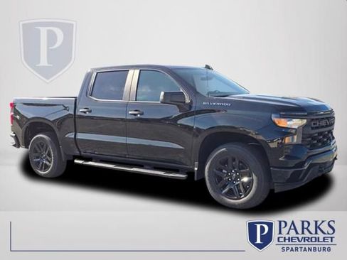 New 2026 Chevrolet Silverado 1500 Custom w/ LPO, Dark Essentials Package RWD image 1