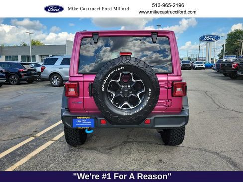 Used 2022 Jeep Wrangler Unlimited Rubicon 4xe AWD/4WD image 4
