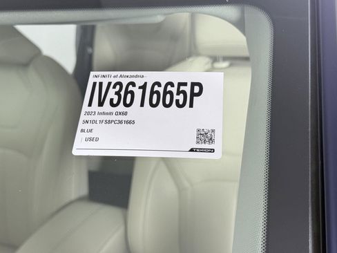 Used 2023 INFINITI QX60 Luxe w/ Cargo Package AWD/4WD image 30