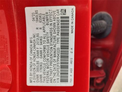 Used 2023 Honda Civic Sport image 36