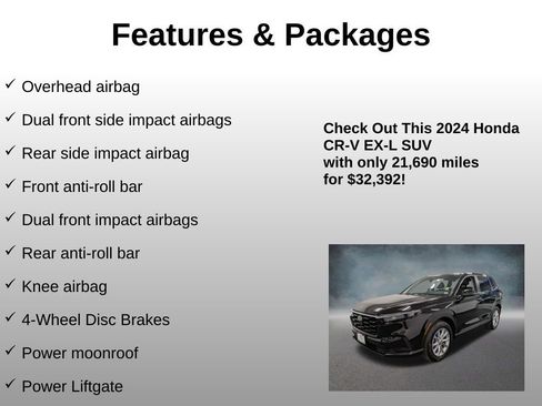 Certified 2024 Honda CR-V EX-L image 16