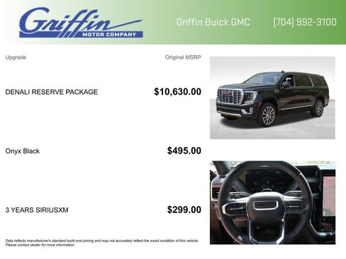 New 2026 GMC Yukon XL Denali w/ Denali Reserve Package AWD/4WD image 5