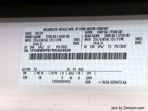 Used 2024 Ford Transit 350 w/ Interior Upgrade Package RWD image 22