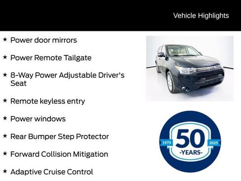 Used 2014 Mitsubishi Outlander SE image 20