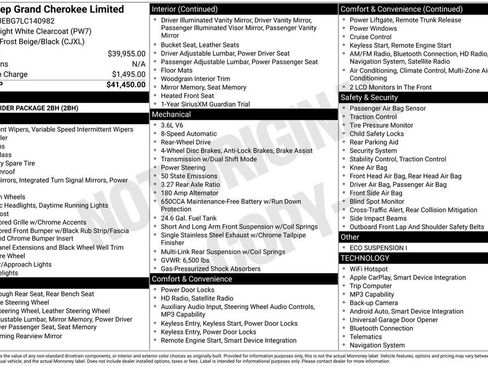 Used 2020 Jeep Grand Cherokee Limited image 8