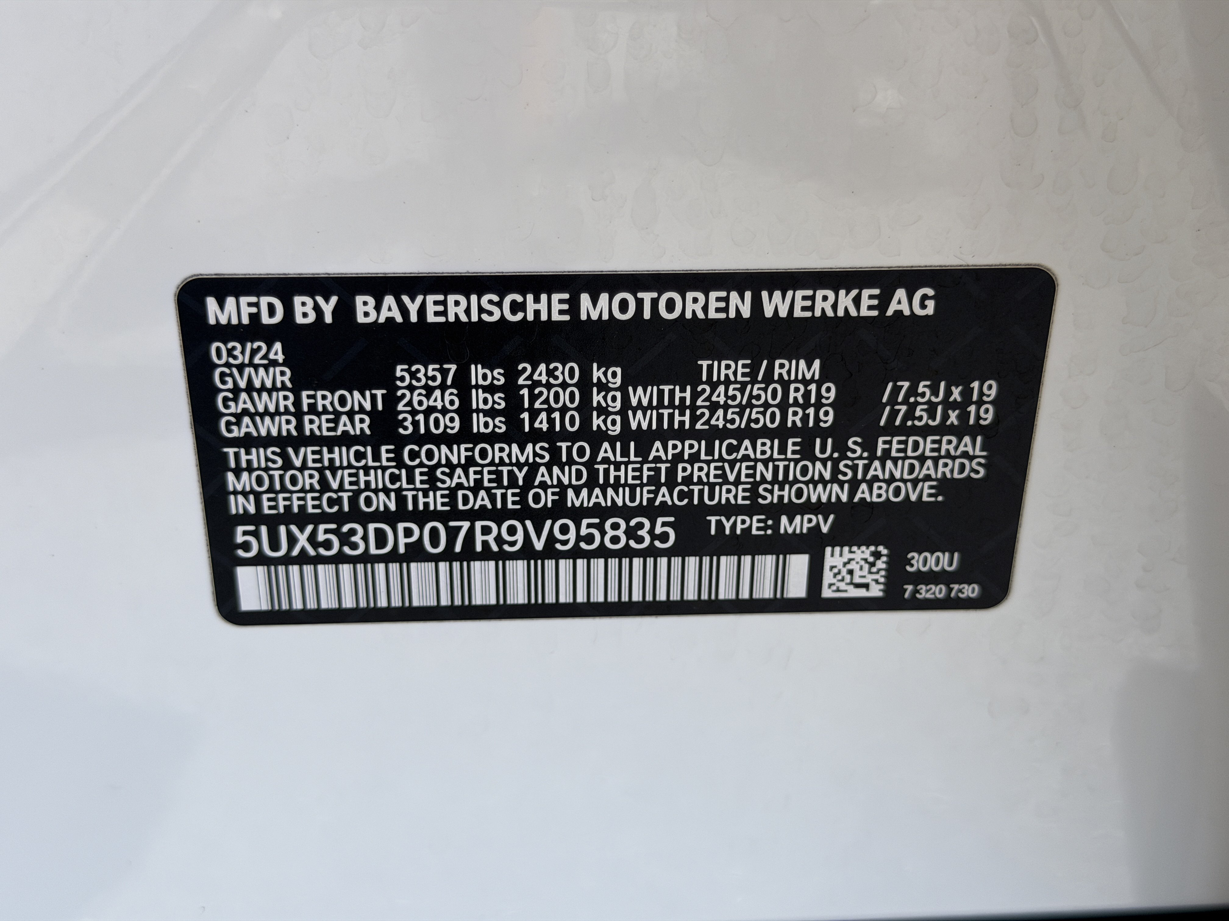 Used 2024 BMW X3 xDrive30i w/ Convenience Package AWD/4WD image 39